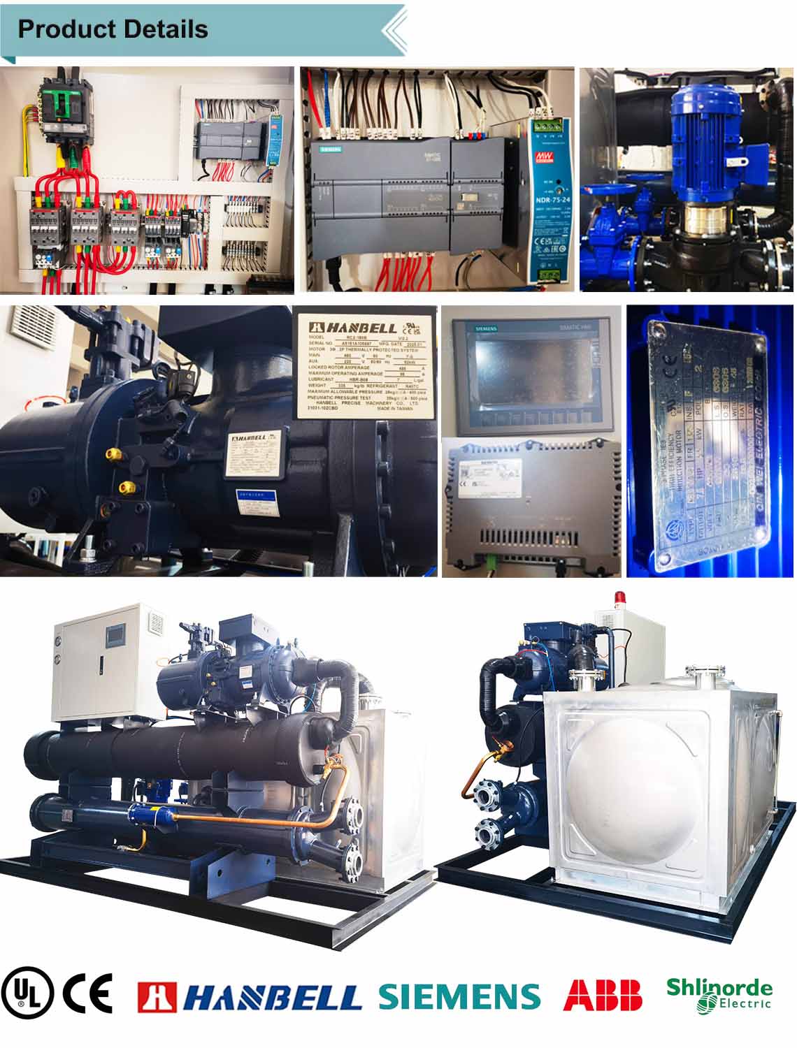 Screw Chiller for Industry