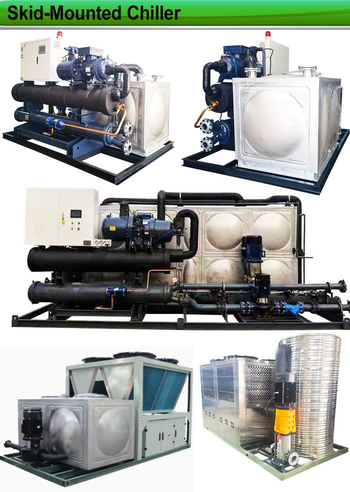 Skid-mounted chiller 