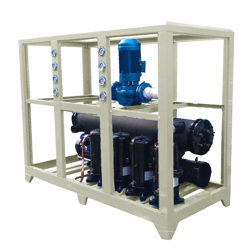 Scroll type water-cooled chiller