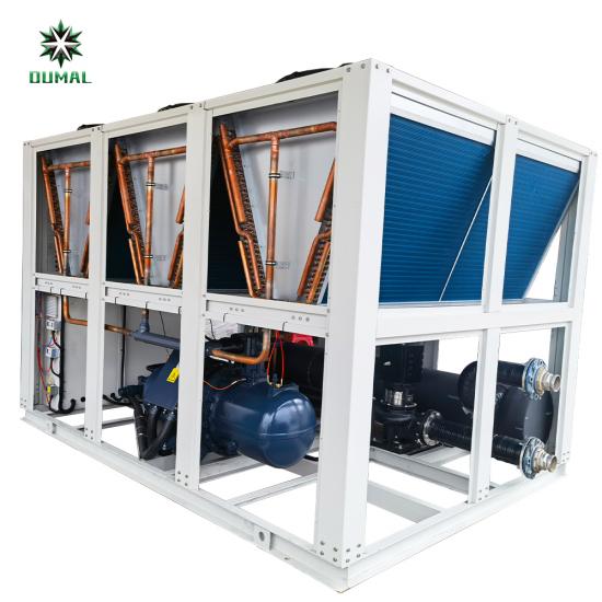 50 ton air cooled screw chiller