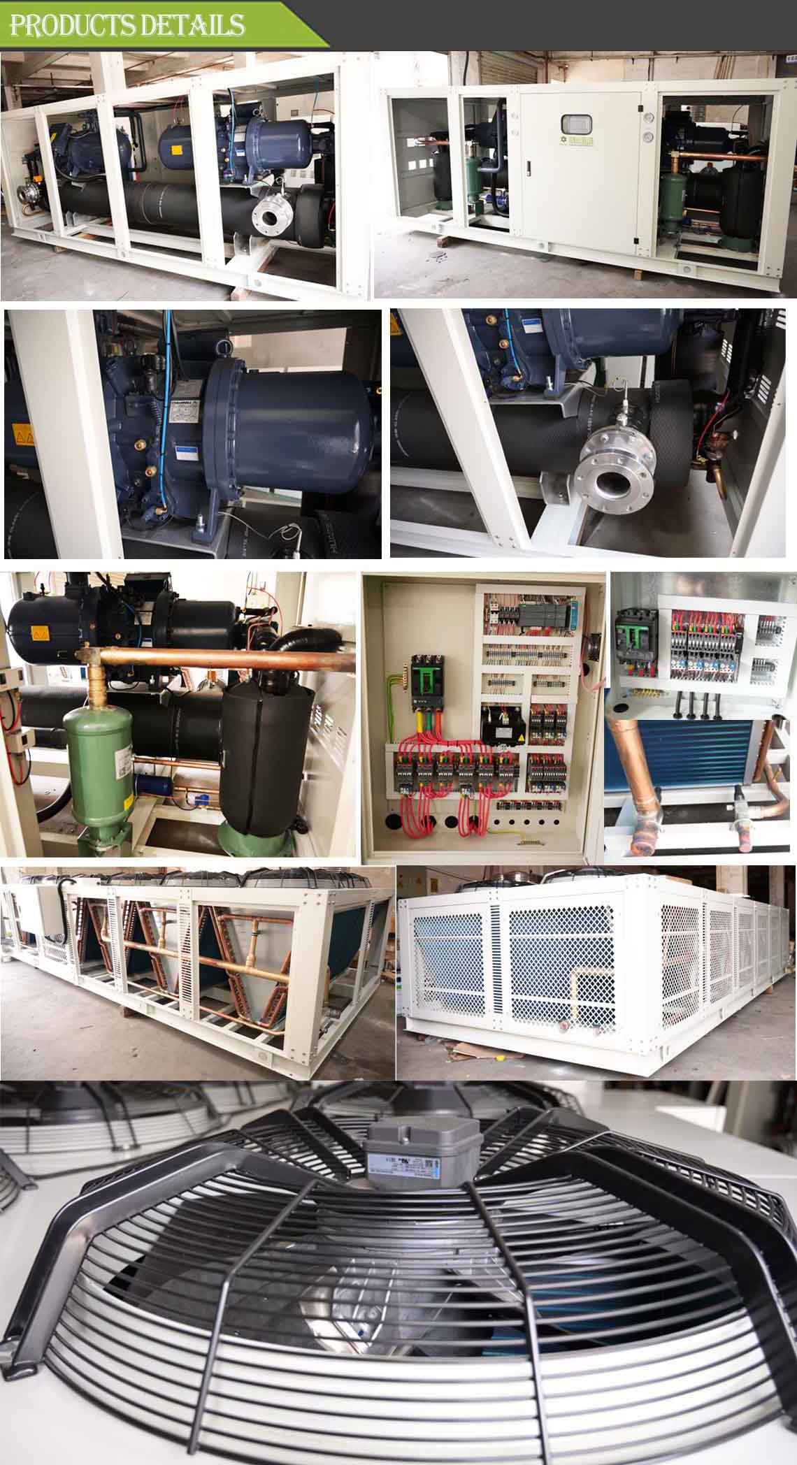 Details of Split-system Air Cooled Screw Chiller Details of Split-system Air Cooled Screw Chiller