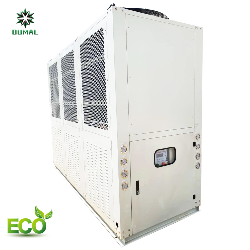 40HP 100KW outdoor chiller water proof air cooled scroll chiller