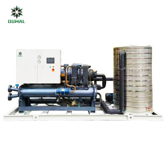 Skid-Mounted Water Cooled Screw Chiller