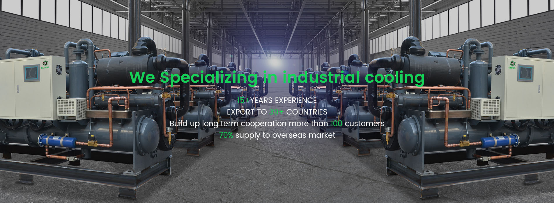 Industrial Chiller Systems,Water Cooled Chiller Unit Factory