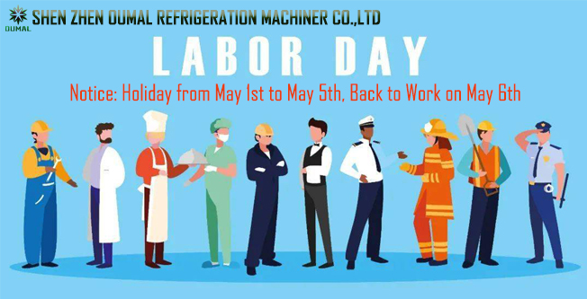 Aviso de feriado del Día del Trabajo